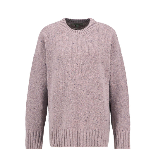 Barbour Womens Lavensdale Crew Knitted Jumper Pink Blush - The Sporting Lodge