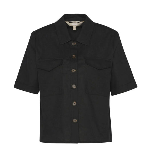 Barbour Womens Luna Shirt Black