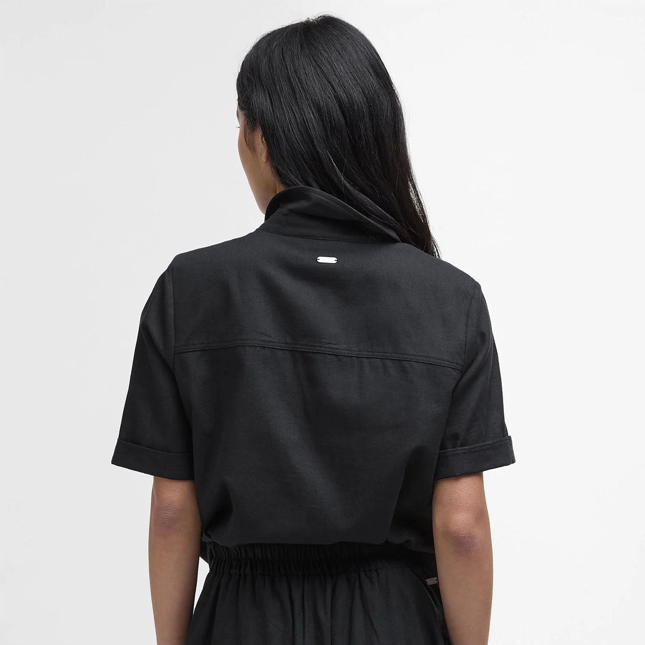 Barbour Womens Luna Shirt Black - The Sporting Lodge