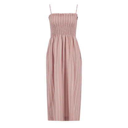 Barbour Womens Madeline Midi Dress Gardenia Stripe