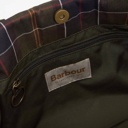 Barbour Womens Mariah Quilted Mini Tote Bag Olive