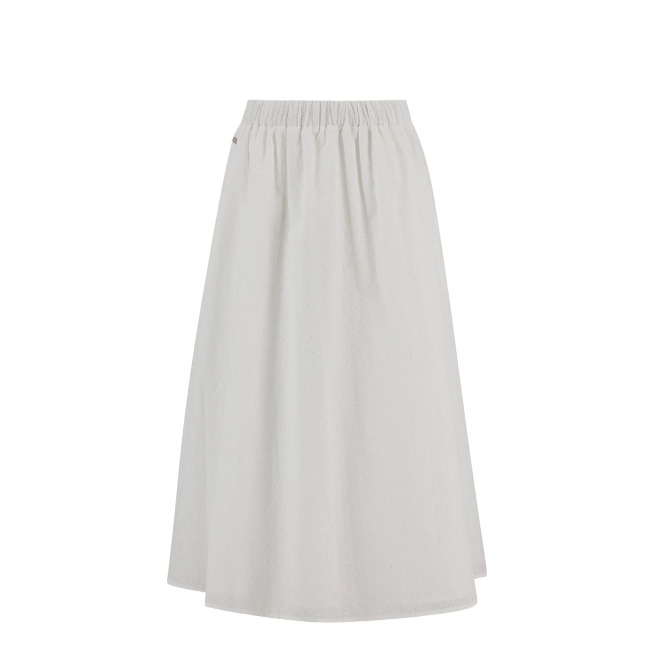 Barbour Womens Melody Midi Skirt White