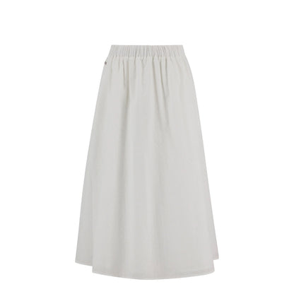 Barbour Womens Melody Midi Skirt White