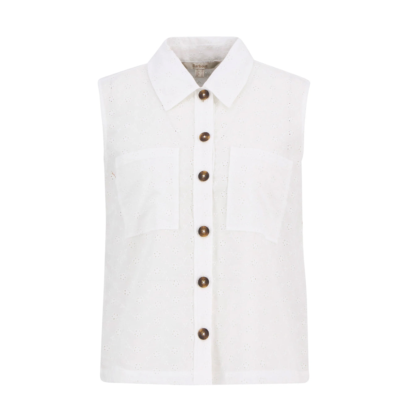 Barbour Womens Melody Shirt White