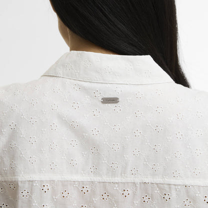 Barbour Womens Melody Shirt White