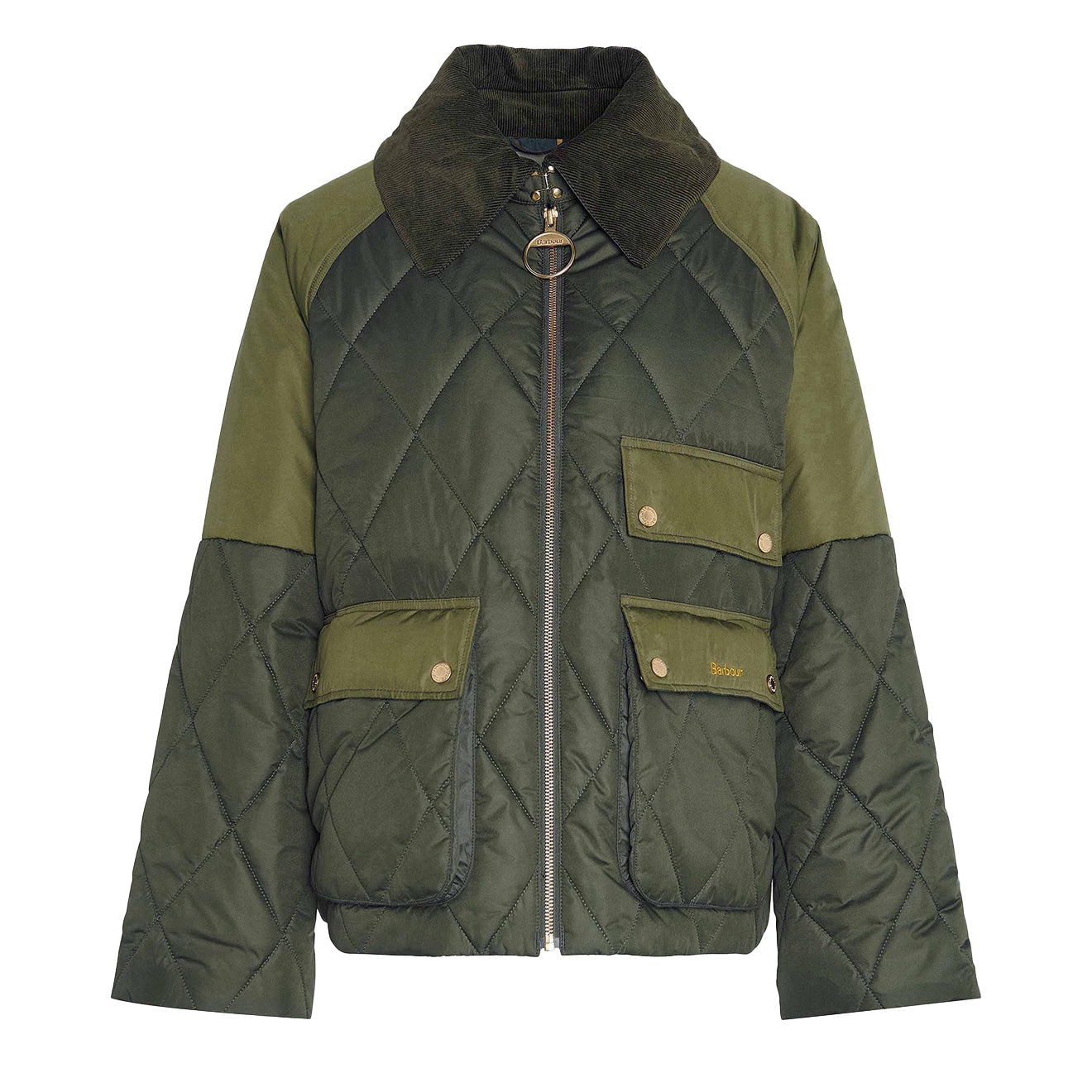 Barbour Womens Milby Quilt Olive Ancient The Sporting Lodge