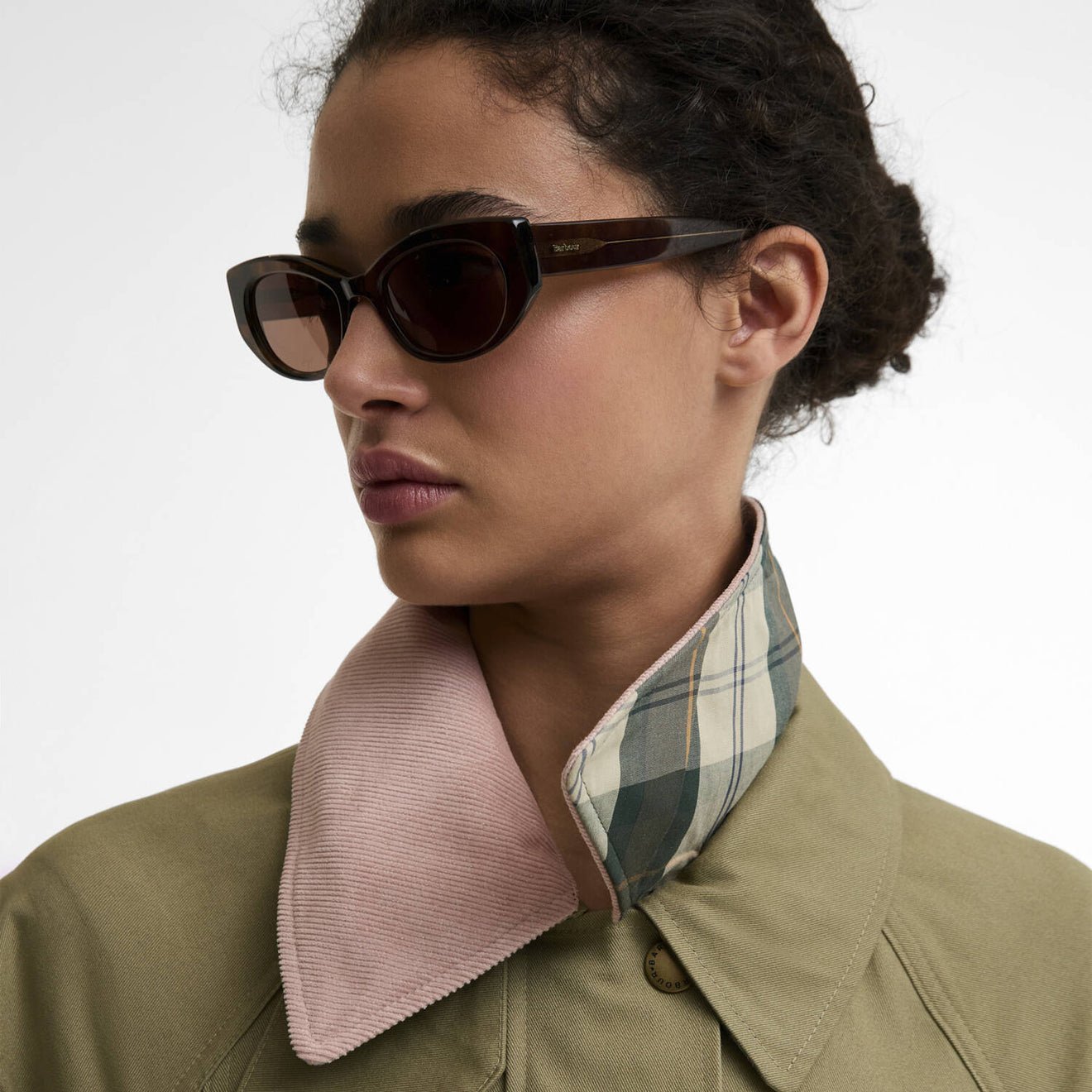 Barbour Womens Modern Beadnell Casual Jacket Bleached Olive