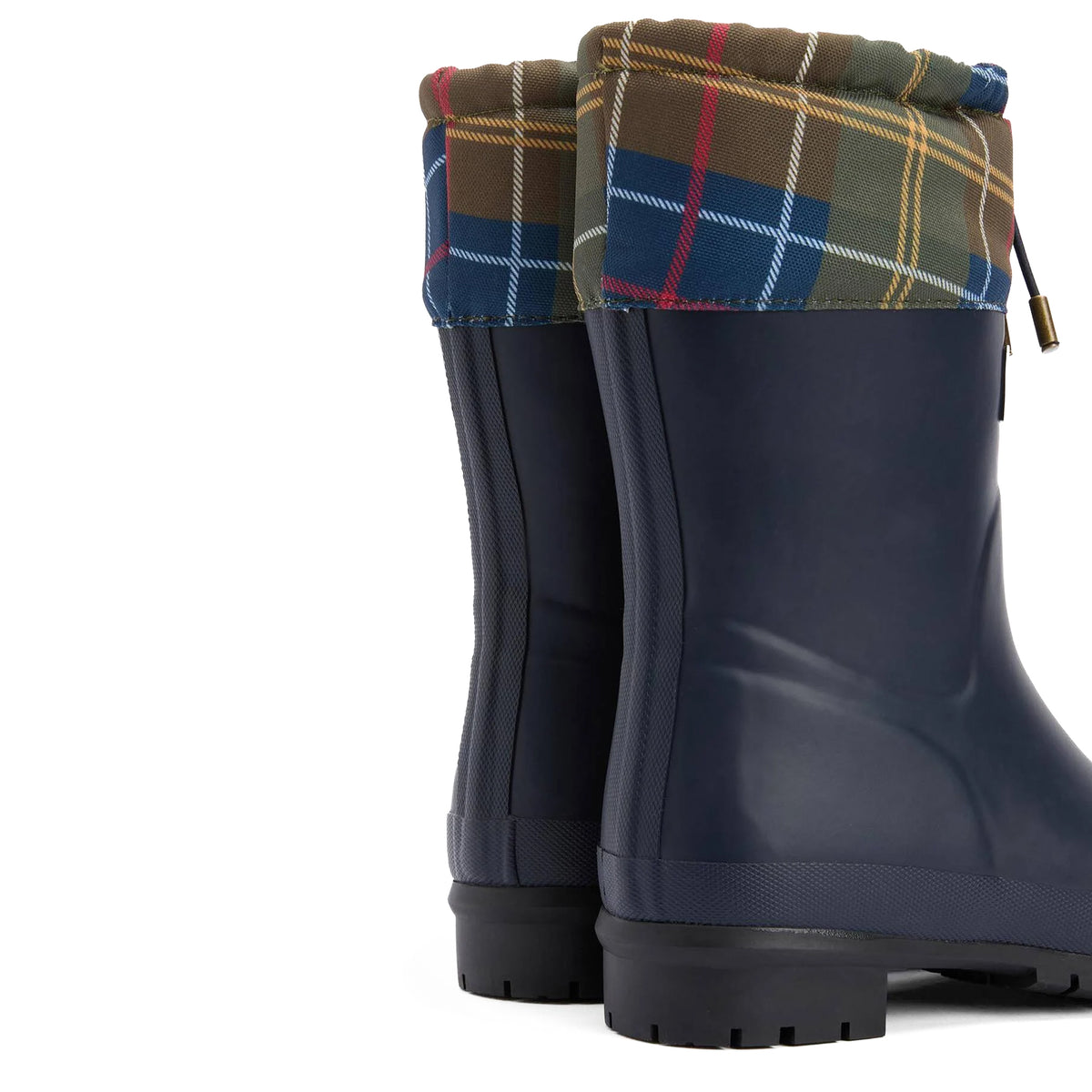 Barbour Womens Mowbray Mid Wellington Navy / Classic Tartan