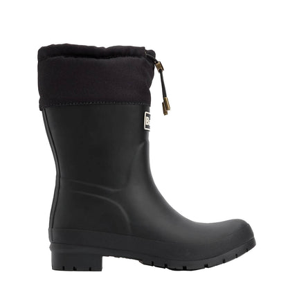 Barbour Womens Mowbray Mid Wellingtons Black