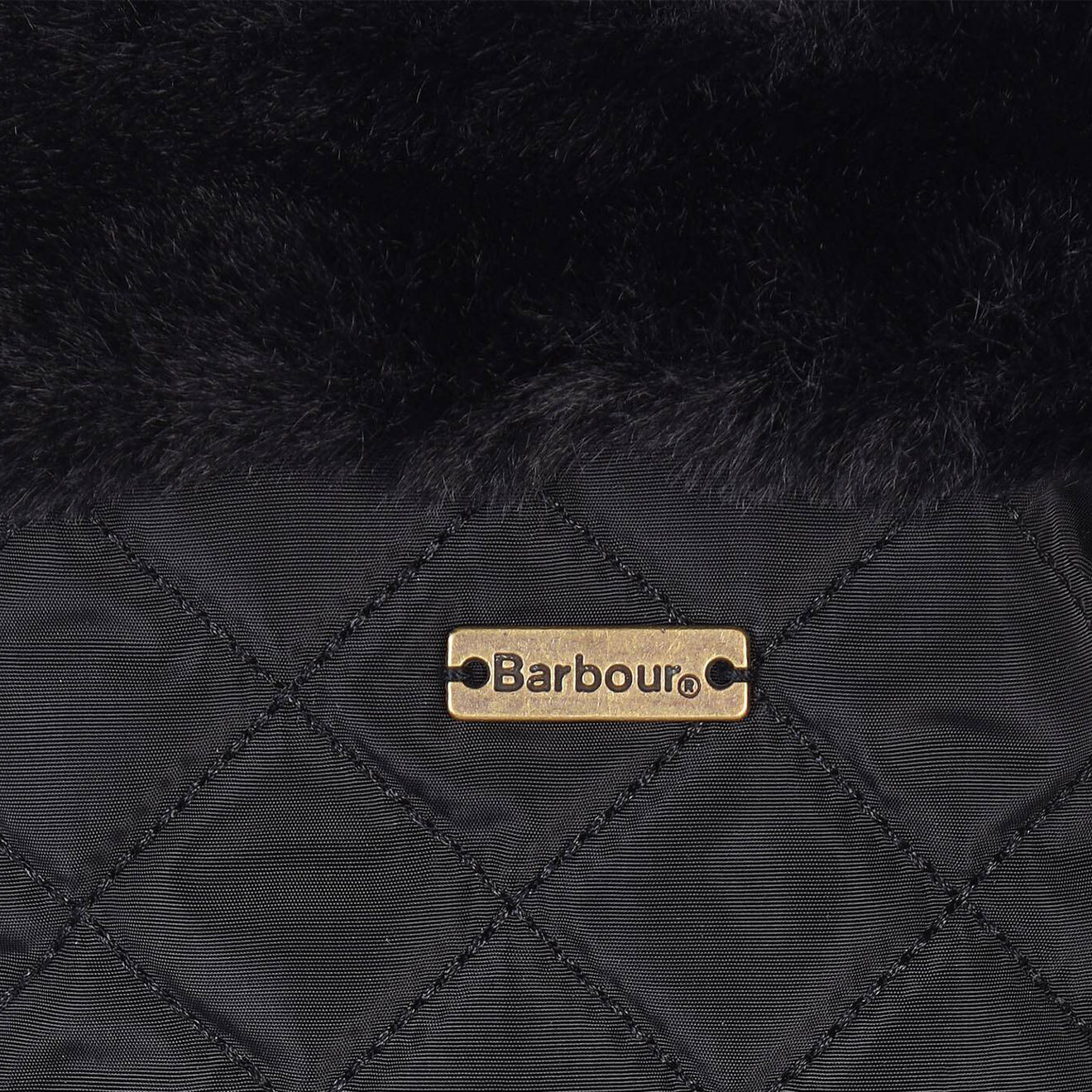 Barbour Womens Norwood Quilted Gloves Black