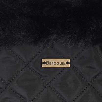 Barbour Womens Norwood Quilted Gloves Black