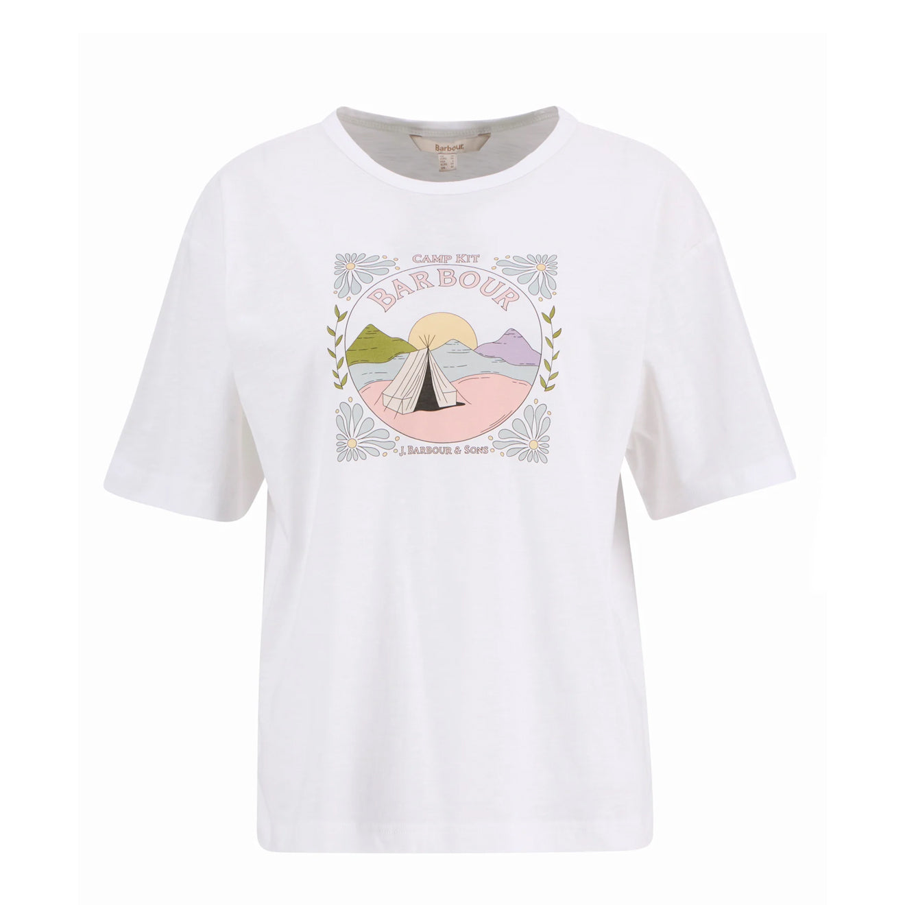 Barbour Womens Orla T-Shirt White