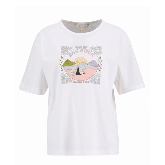Barbour Womens Orla T-Shirt White