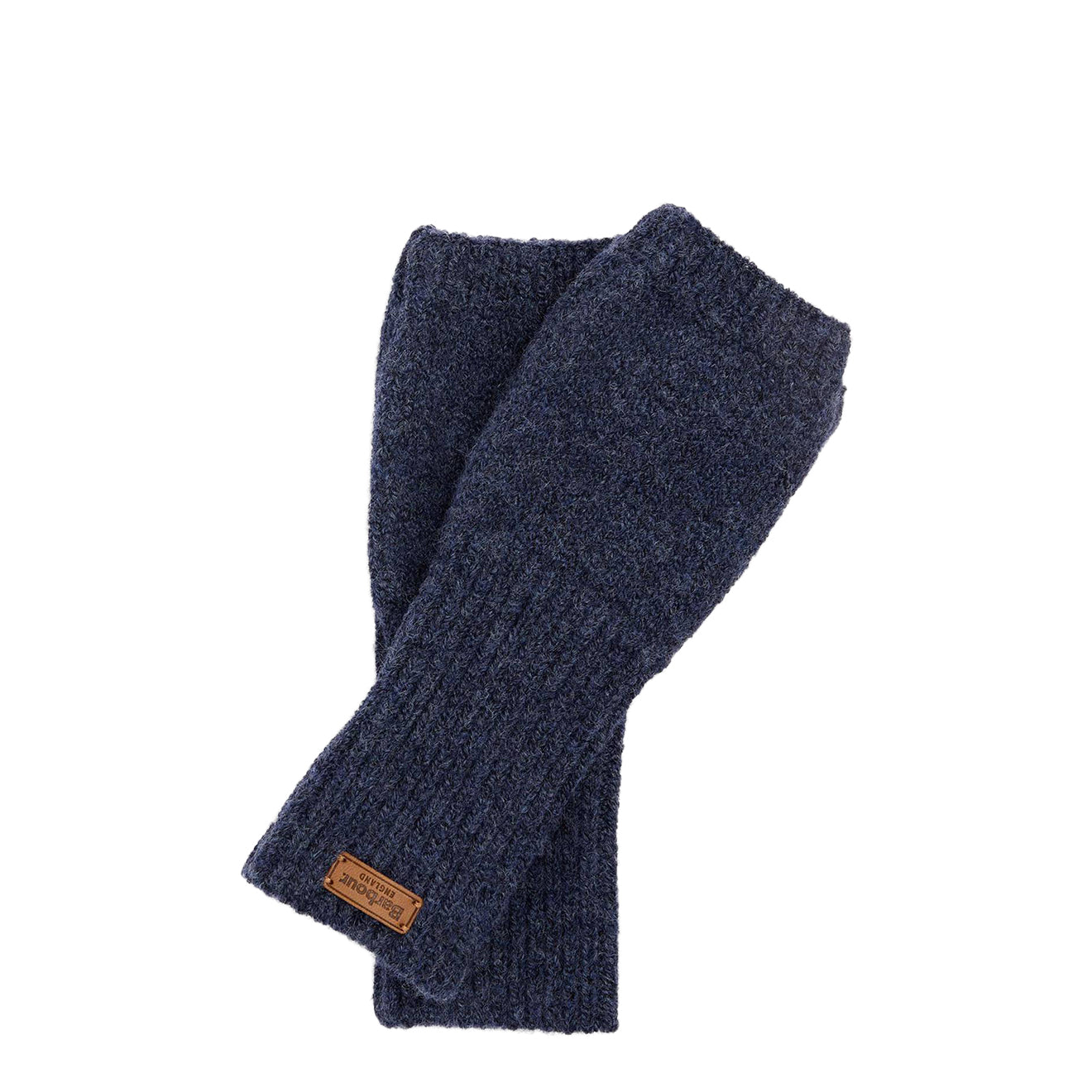 Barbour Womens Pendle Wristwarmer Gloves Navy