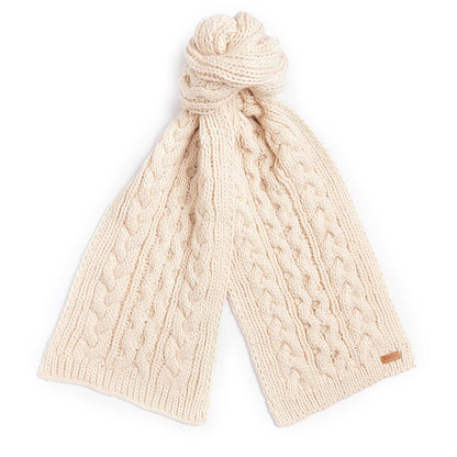 Barbour Womens Penshaw Beanie & Scarf Gift Set Blush Pink - The Sporting Lodge