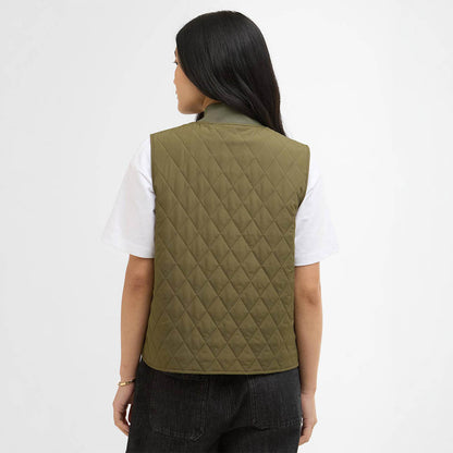 Barbour Womens Roeburn Gilet Ivy Green / Ancient