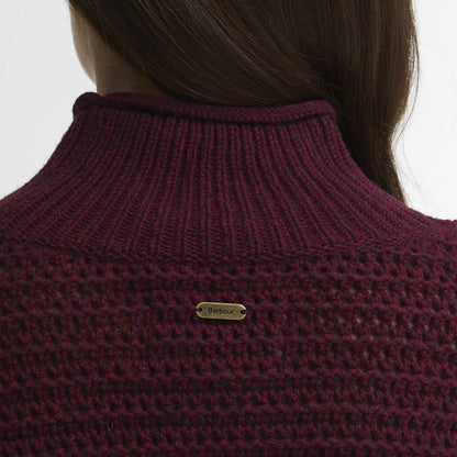 Barbour Womens Rosamund Knitted Jumper Fig