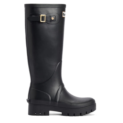 Barbour Womens Snowdon Tall Welly Black - The Sporting Lodge
