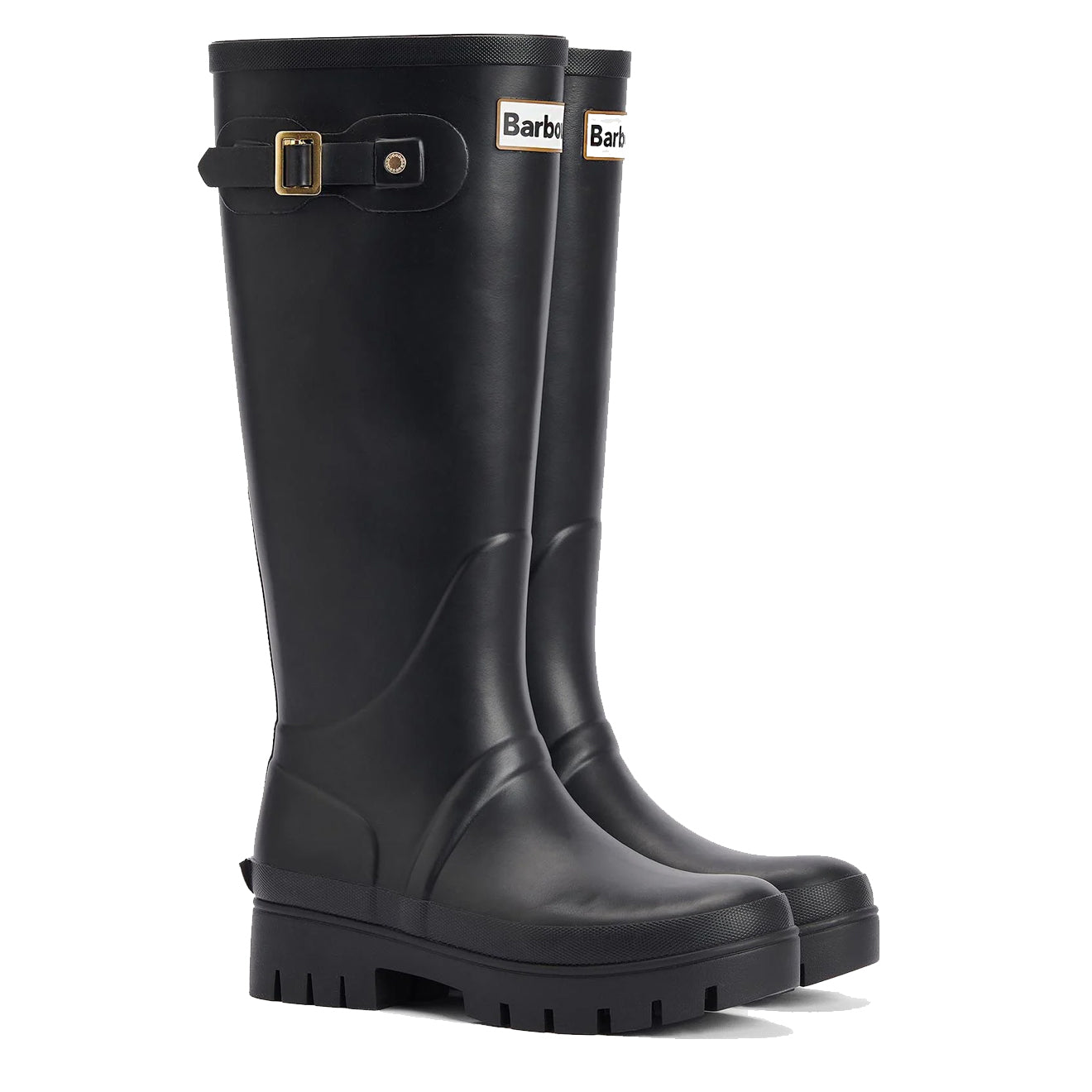 Barbour Womens Snowdon Tall Welly Black - The Sporting Lodge