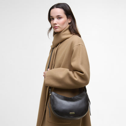 Barbour Womens Sorrel Leather Sling Black