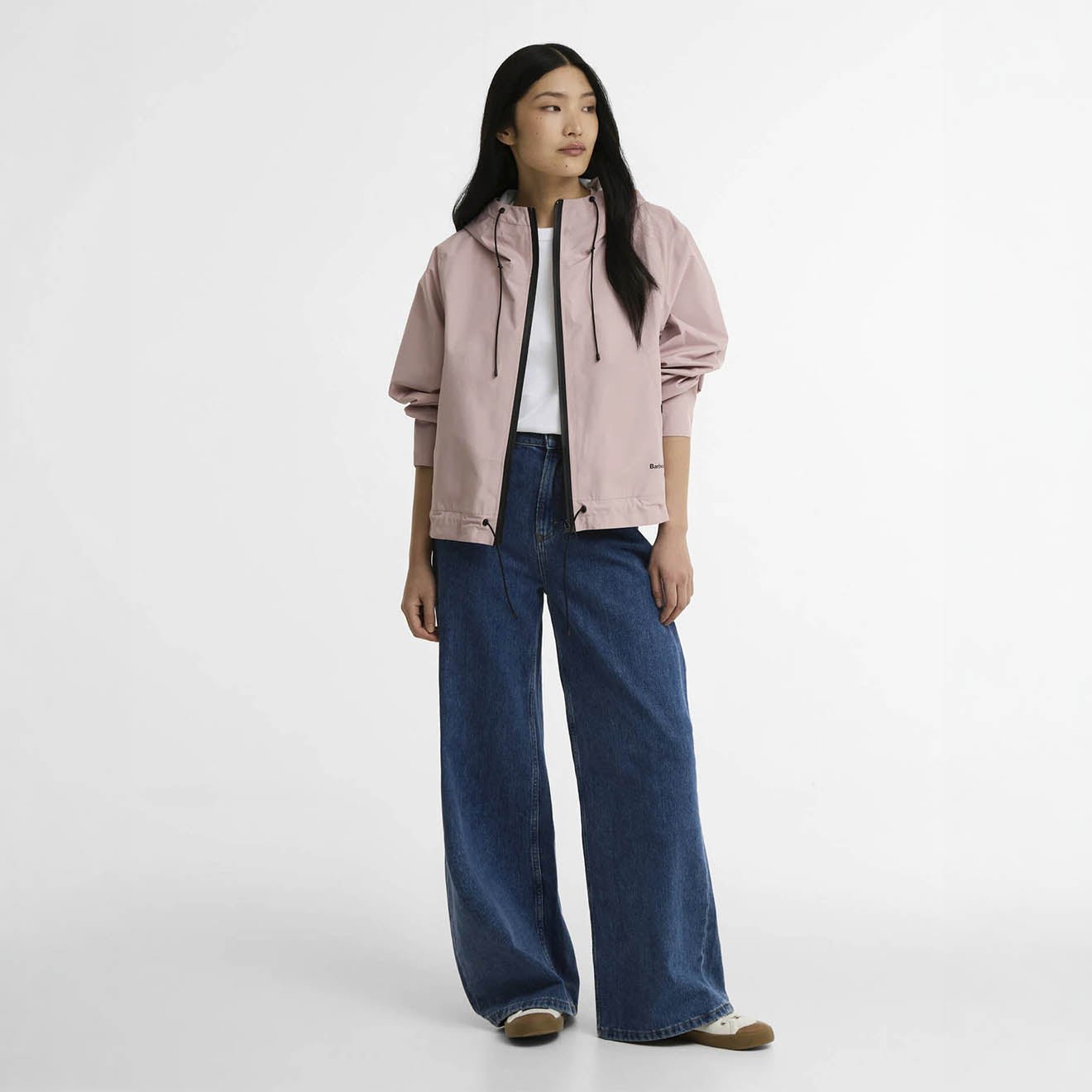 Barbour Womens Thorpe Waterproof Jacket Gardenia / Fondant