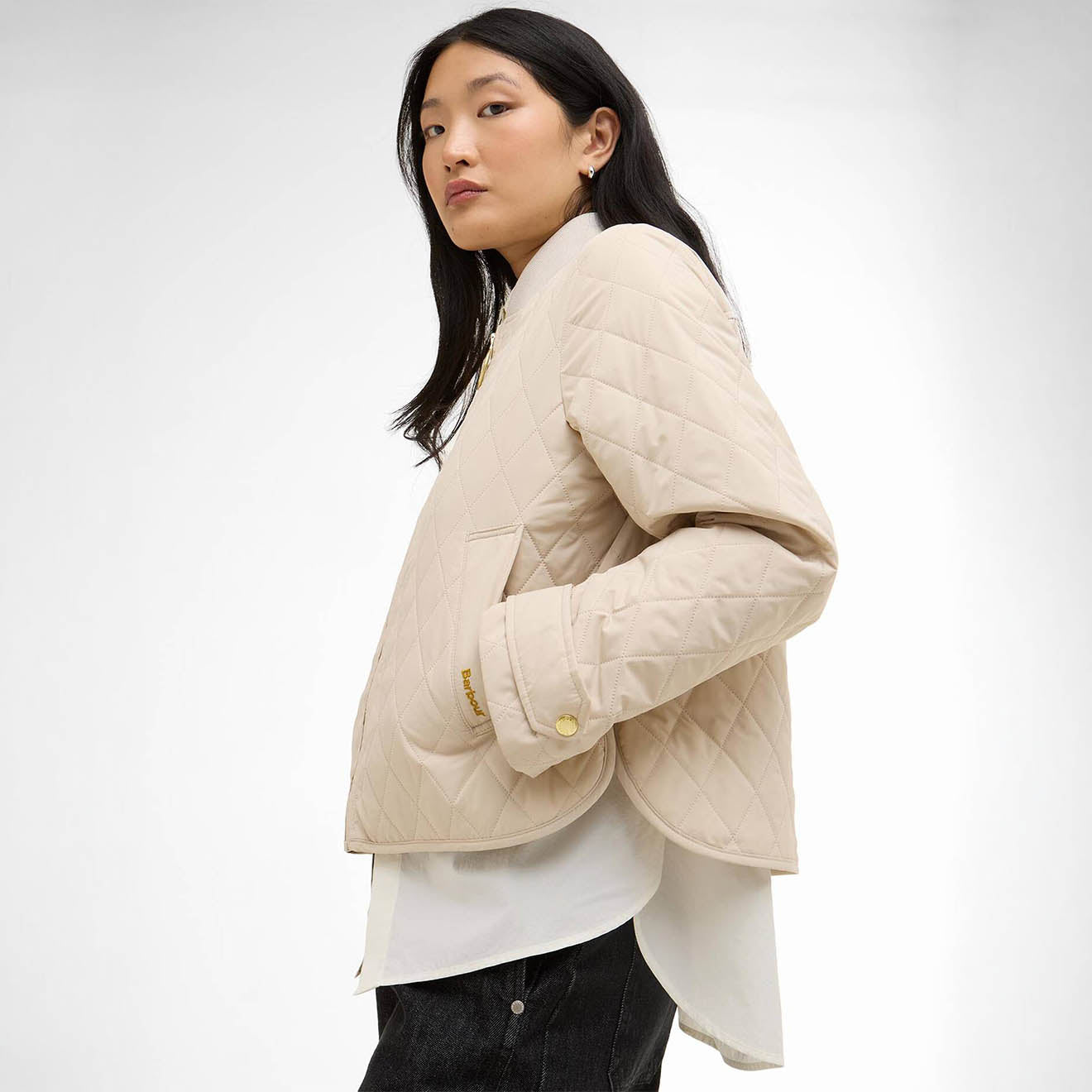 Barbour Womens Whillan Quilted Jacket Jasmine / Dress