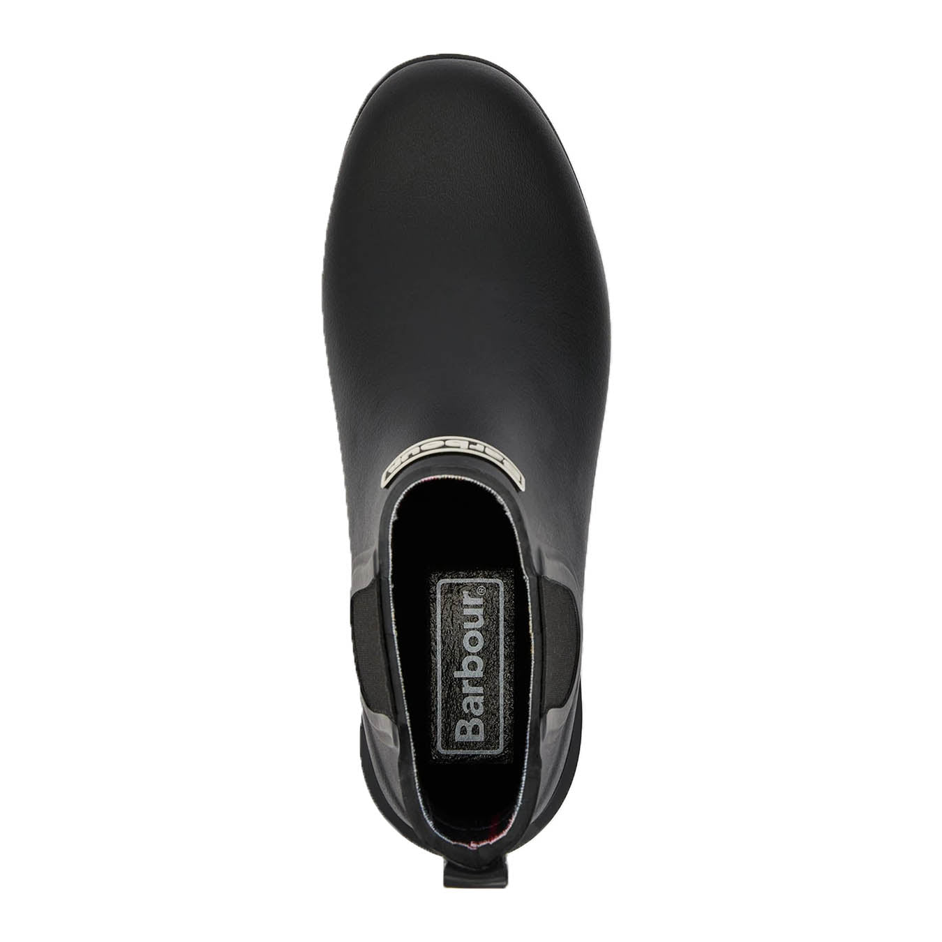 Barbour Womens Wilton Chelsea Welly Black