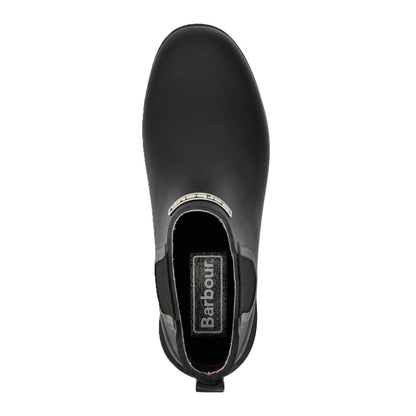 Barbour Womens Wilton Chelsea Welly Black