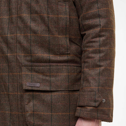 Barbour Wool Beaconsfield Jacket Burnhill Brown Check - The Sporting Lodge