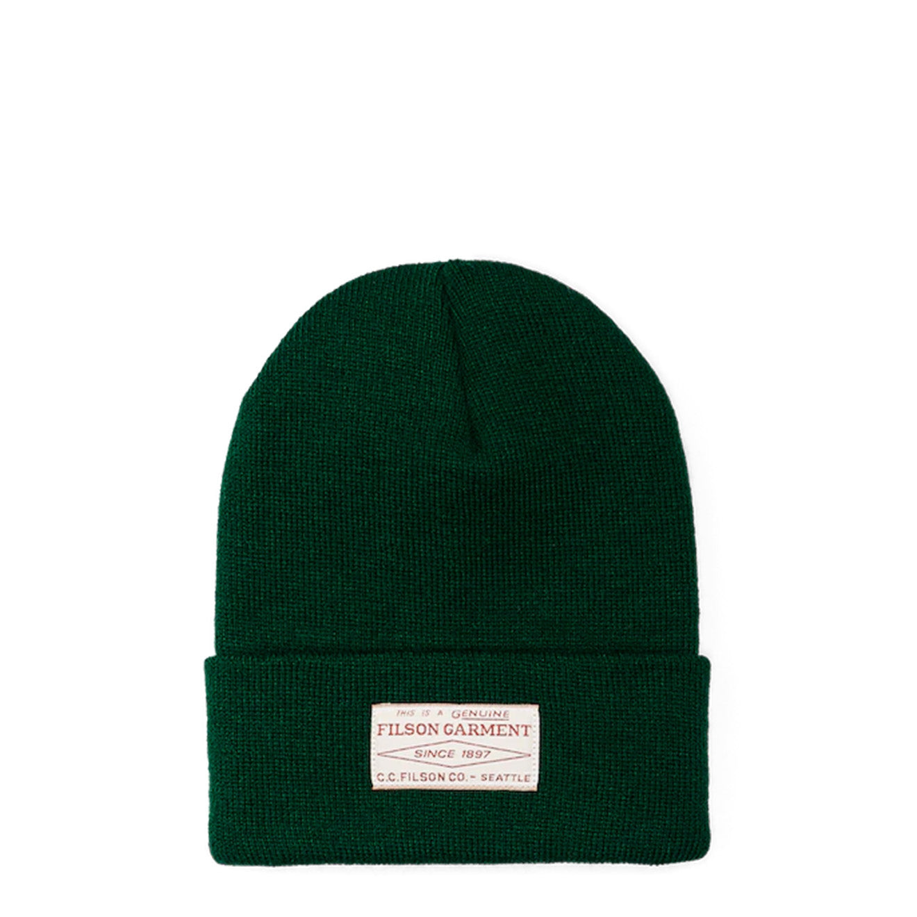Filson Ballard Watch Cap Forest Green - The Sporting Lodge