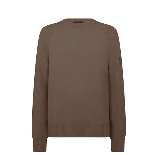 Belstaff Aspect Crewneck Jumper Major Brown