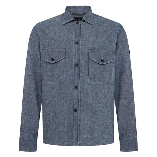 Belstaff CS60 Overshirt Chambray - The Sporting Lodge