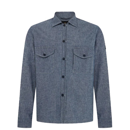 Belstaff CS60 Overshirt Chambray - The Sporting Lodge