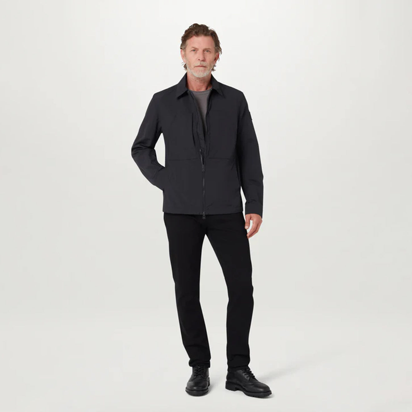 Belstaff Cover Overshirt Black