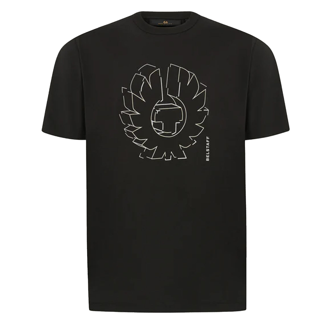 Belstaff Deconstructed Phoenix Graphic T-Shirt Black - The Sporting Lodge