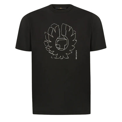 Belstaff Deconstructed Phoenix Graphic T-Shirt Black - The Sporting Lodge