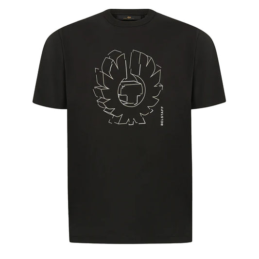 Belstaff Deconstructed Phoenix Graphic T-Shirt Black