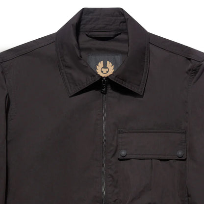 Belstaff Drome Overshirt Black - The Sporting Lodge