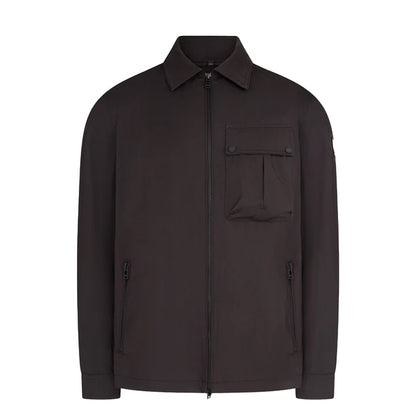 Belstaff Drome Overshirt Black - The Sporting Lodge