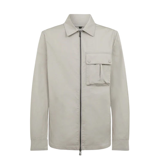 Belstaff Drome Overshirt Cement Grey