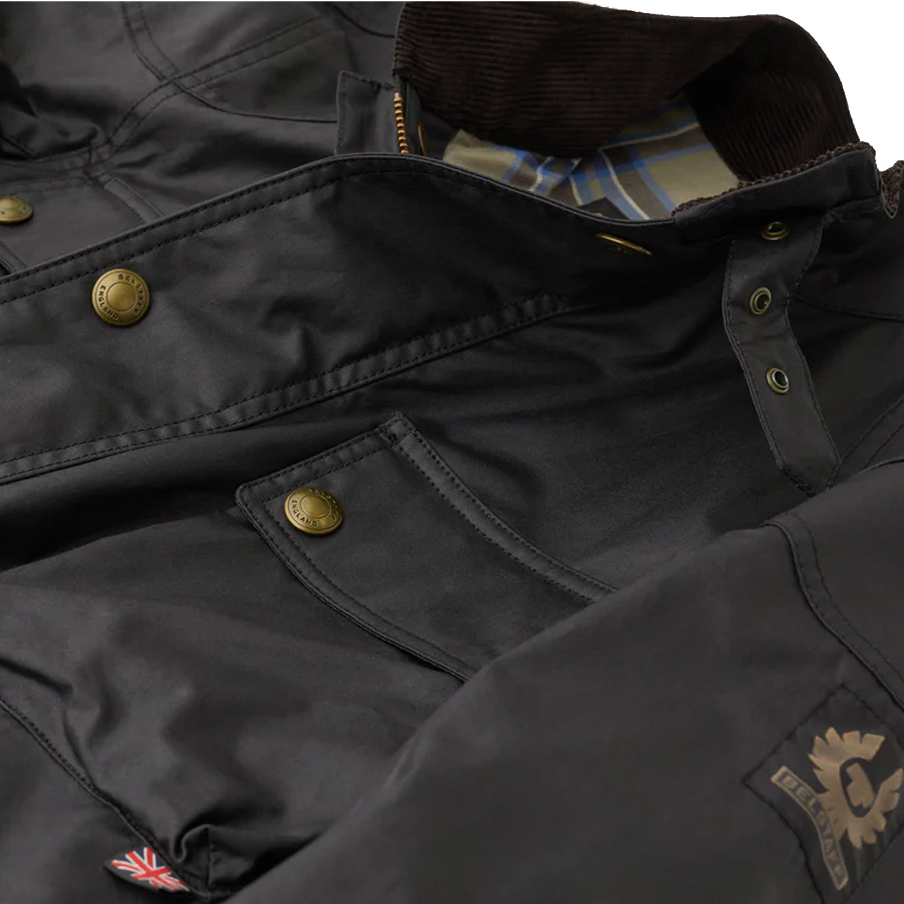Belstaff Fieldmaster Jacket Black - The Sporting Lodge