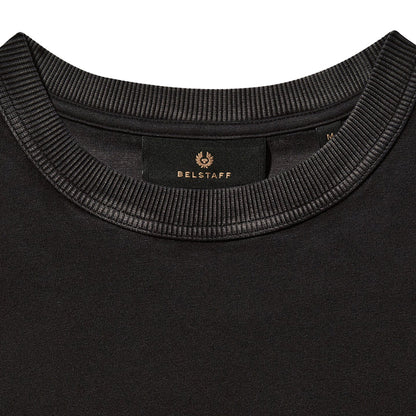 Belstaff Hockley T-Shirt Washed Black - The Sporting Lodge