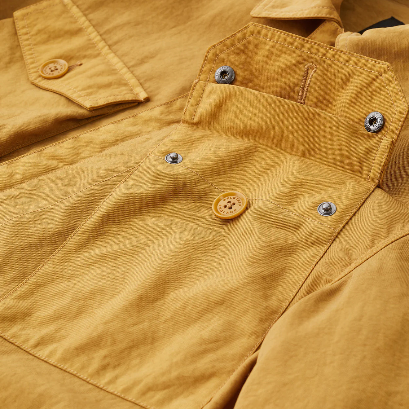 Belstaff Rig Jacket Glaze Yellow - The Sporting Lodge