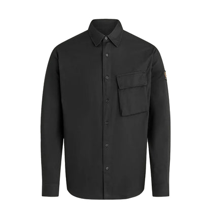Belstaff Scale Shirt Black - The Sporting Lodge