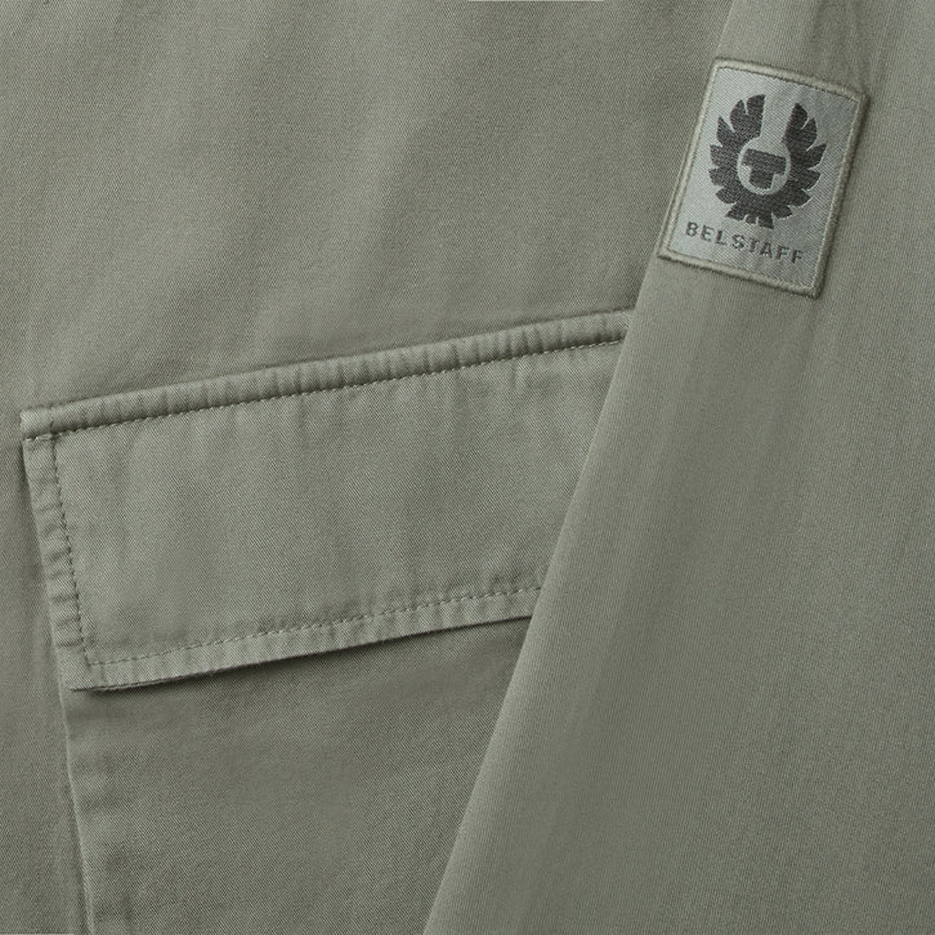 Belstaff Scale Shirt True Olive