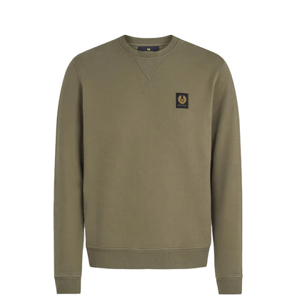 Belstaff Sweatshirt True Olive - The Sporting Lodge
