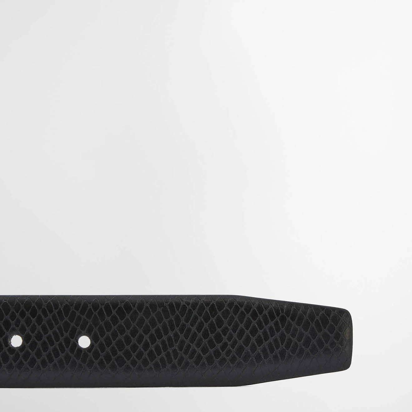 Barbour Jaspar Leather Belt Black