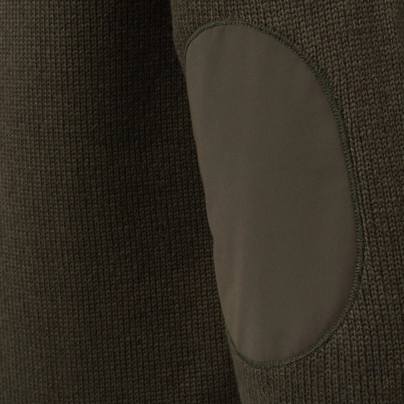 Beretta Kent V-Neck Tech Sweater Brown Bark / Moss-3