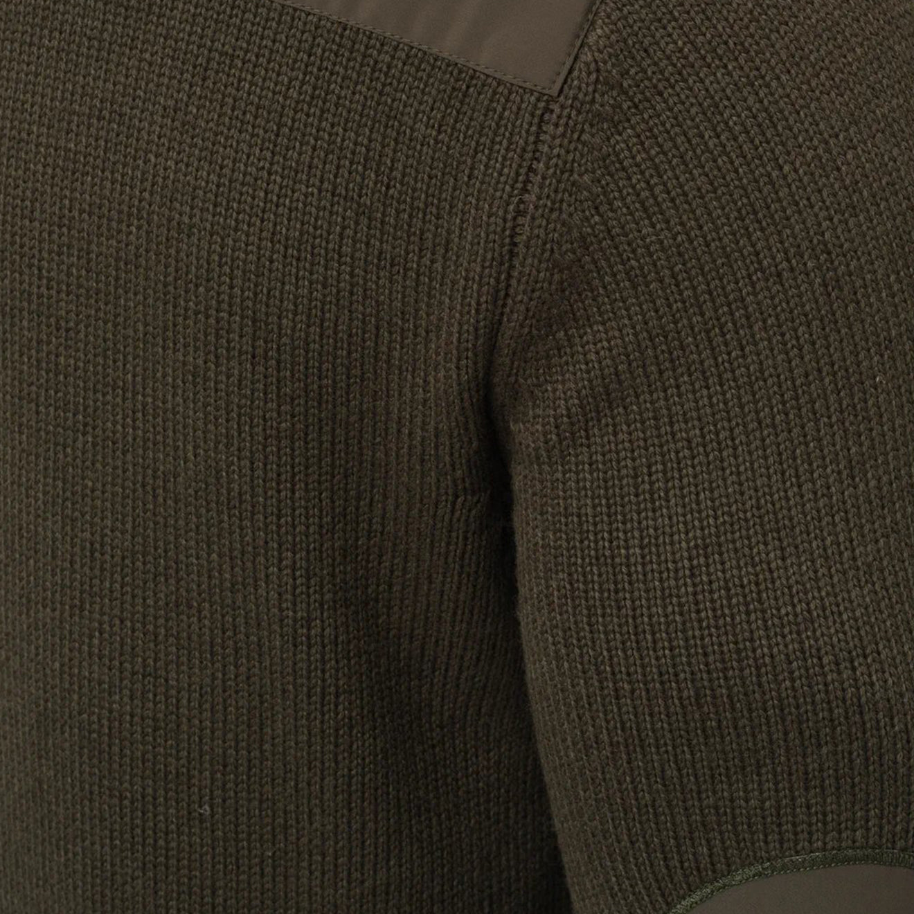 Beretta Wilton Crew Neck Tech Sweater Brownbark / Moss-3