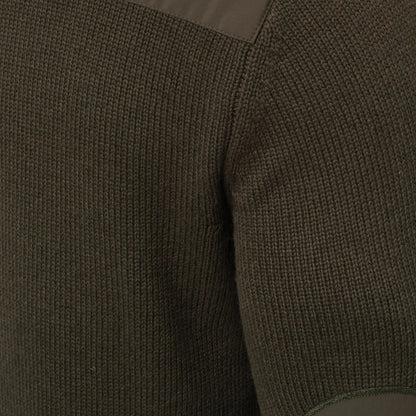 Beretta Wilton Crew Neck Tech Sweater Brownbark / Moss-3